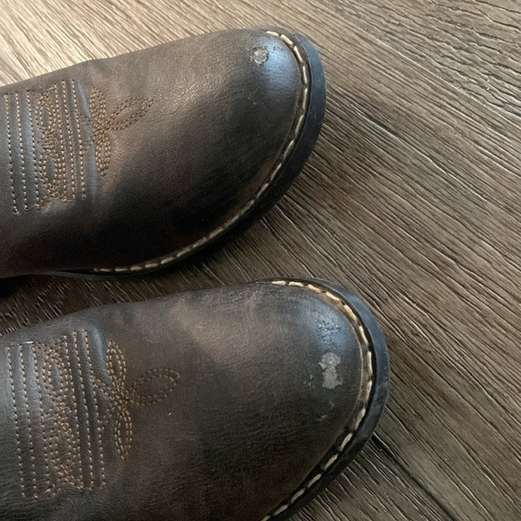 SMOKY MOUNTAIN YOUTH GIRLS MONTEREY WESTERN ROUND TOE BOOTS STYLE 1574Y Y5/W7 - Picture 9 of 10